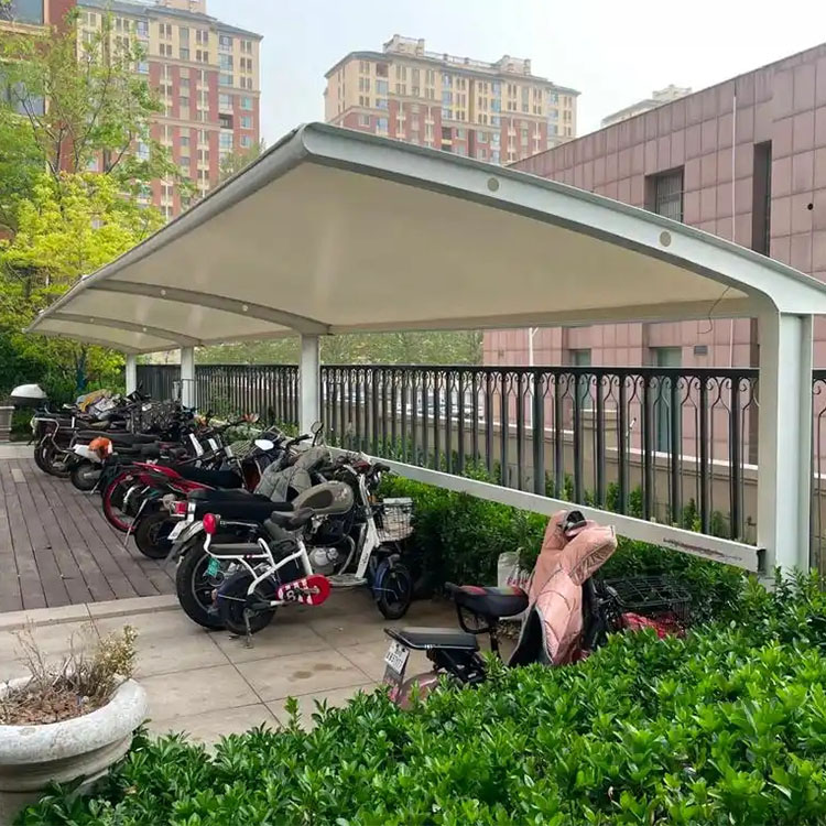 昔阳县膜结构电动车棚